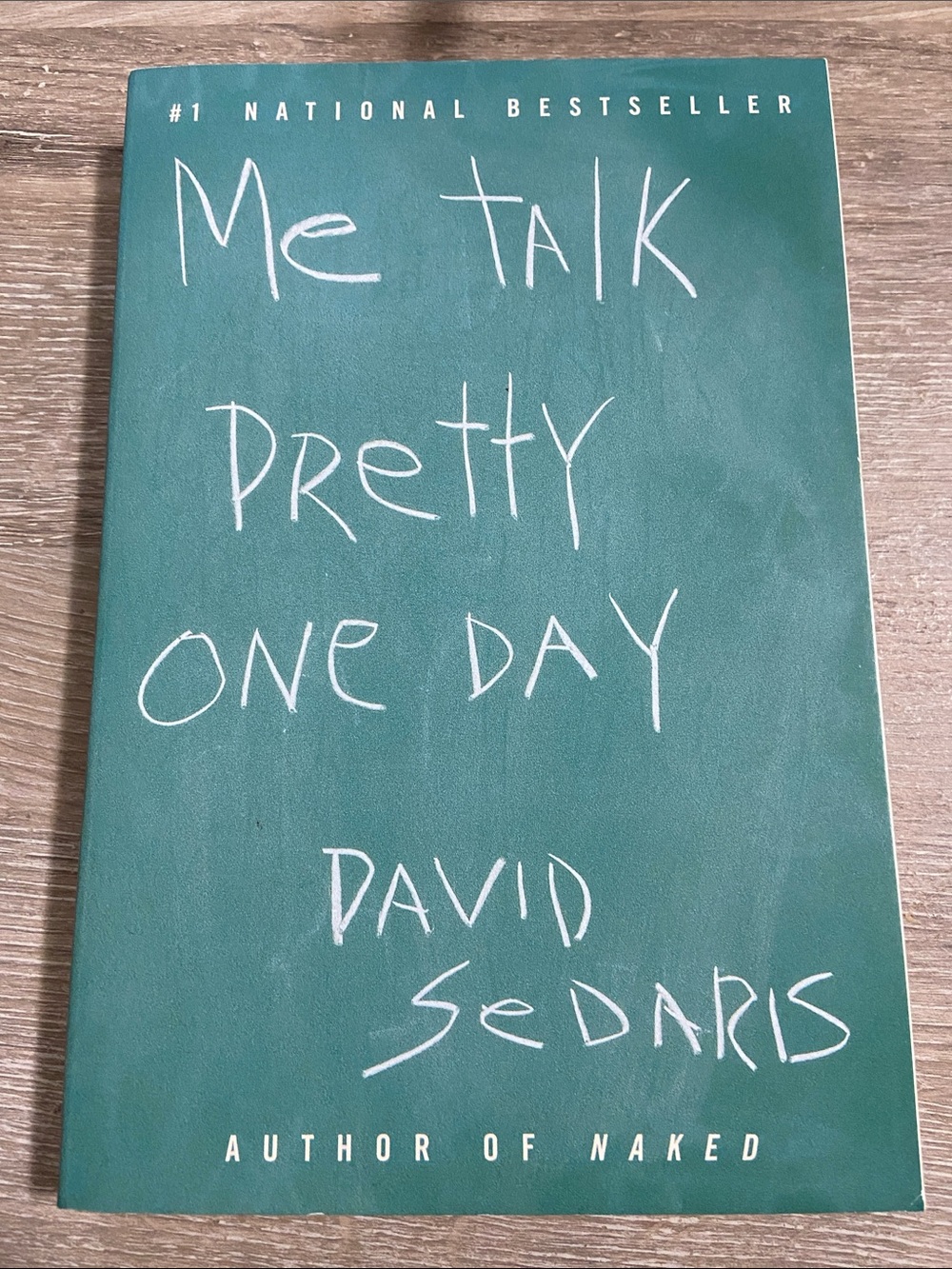 Me Talk Pretty One Day by David Sedaris Paperback Book